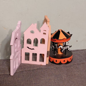 Unisex Unbranded Halloween Decor One Size Orange Black Carousel